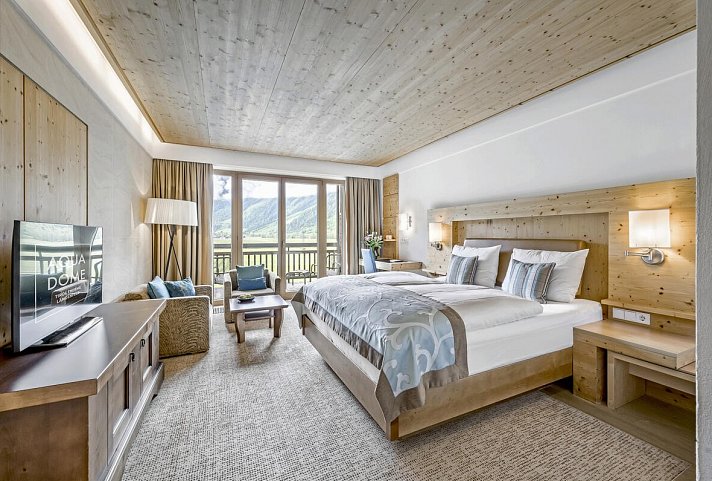 AQUA DOME - Tirol Therme Längenfeld - Wohnbeispiel Doppelzimmer Auszeit (Zimmercodierung DB1)