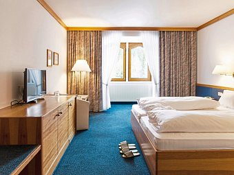 Alpenhotel Weitlanbrunn - Wohnbeispiel Doppelzimmer Standard (Zimmercodierung DB1)