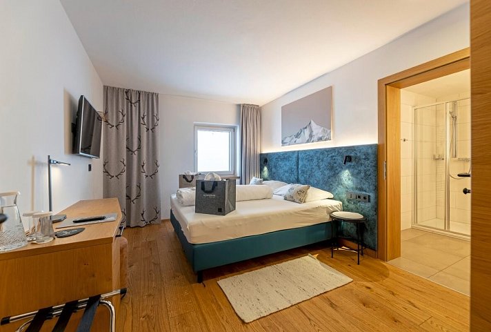 Das Unterrain Lifestyle Hotel - Wohnbeispiel Doppelzimmer Classic (Zimmercodierung DB1)