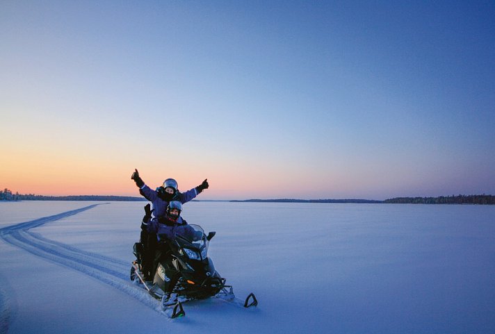 Wintertraum am Inarisee 7 Nächte - Schneemobil-Safari