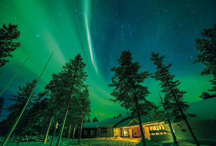 Lapplands magische Nächte - Muotka - Wilderness Hotel Muotka