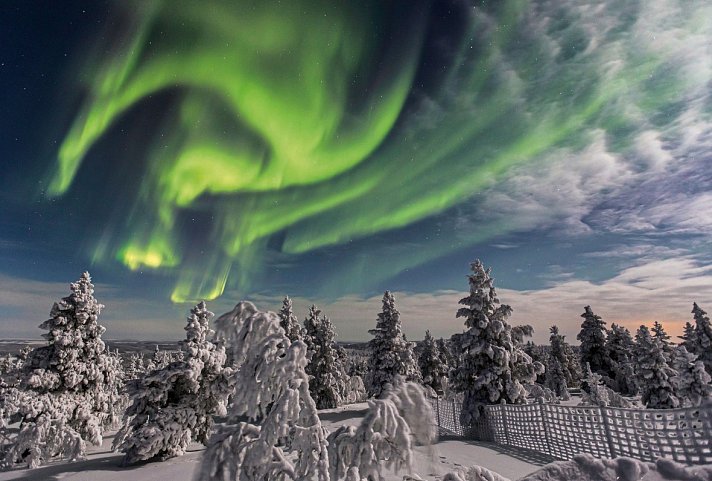 Wintererlebnis Saariselkä - Nordlichter bei Saariselkä