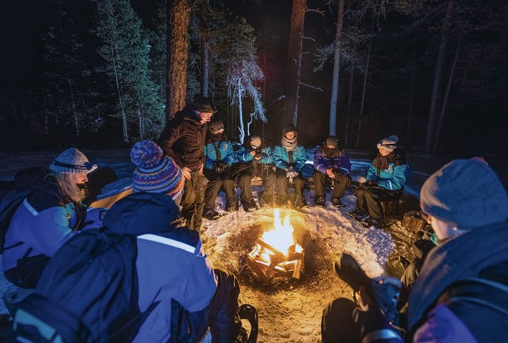 Wintererlebnis Saariselkä - Aurora Camp