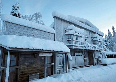 Zu Gast in Lapplands Goldgräberdorf