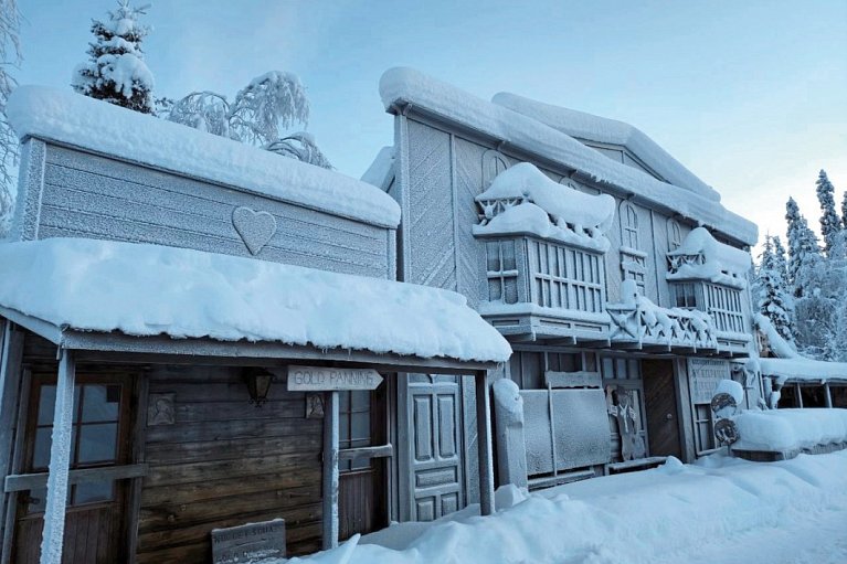 Zu Gast in Lapplands Goldgräberdorf - Tankavaara Gold Village