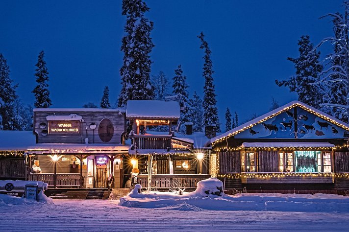 Zu Gast in Lapplands Goldgräberdorf
