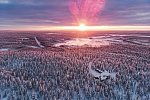 Zu Gast in Lapplands Goldgräberdorf