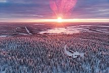 Zu Gast in Lapplands Goldgräberdorf