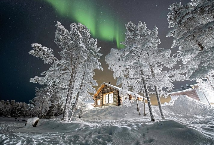 Wildnis unter dem Polarlicht - Inari