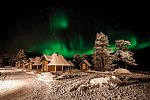 Wildnis unter dem Polarlicht - Inari