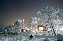 Wildnis unter dem Polarlicht - Inari - Wilderness Hotel Inari