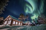 Wildnis unter dem Polarlicht - Inari