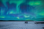 Wildnis unter dem Polarlicht - Inari