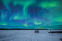 Wildnis unter dem Polarlicht - Inari