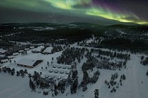 Wildnis unter dem Polarlicht - Inari - Wilderness Hotel Inari