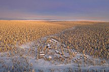 Wildnis unter dem Polarlicht - Muotka - Wilderness Hotel Muotka