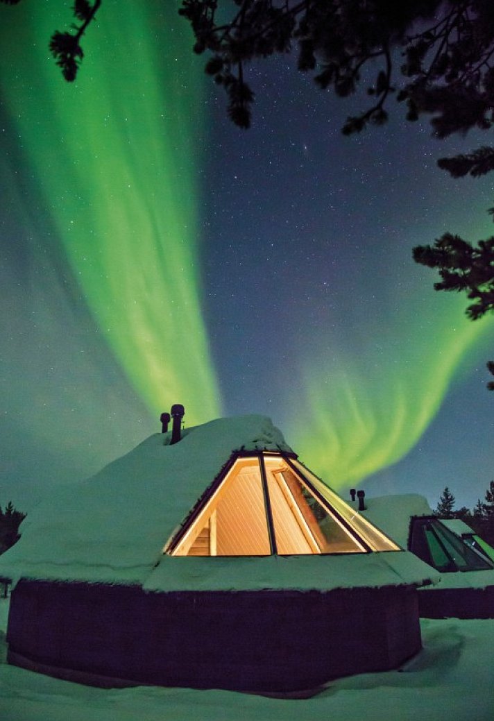 Wildnis unter dem Polarlicht - Muotka
