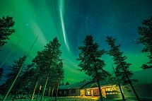 Wildnis unter dem Polarlicht - Muotka - Wilderness Hotel Muotka