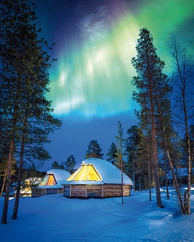 Perle am Inarisee (7 Nächte) - Wilderness Hotel Nangu, Aurora Log Cabin