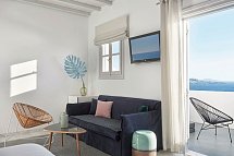 Kouros Hotel & Suites - Wohnbsp. Suite Superior Meerblick mit Außenjacuzzi (Zimmercodierung WS1)