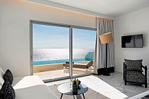 Kouros Hotel & Suites - Wohnbsp. Suite Sanctuary Meerblick mit Zugang zum Gemeinschaftspool (Zimmercodierung WBQ)