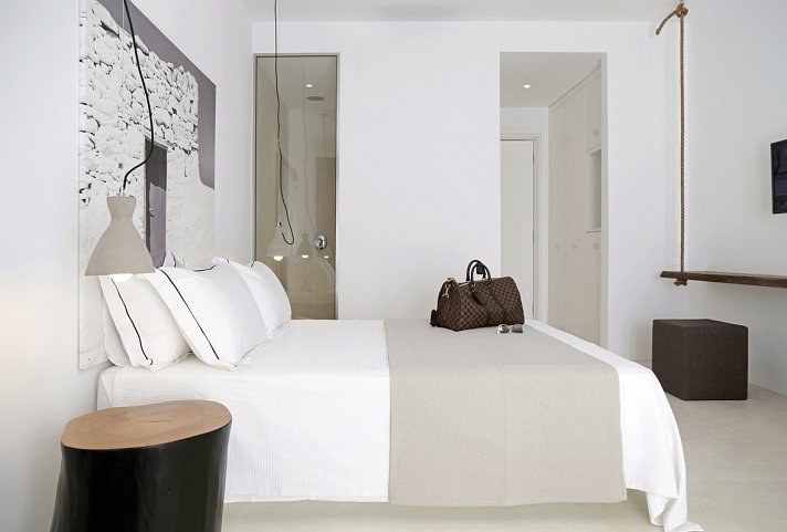 Livin Mykonos - Wohnbeispiel Doppelzimmer Gartenblick (Zimmercodierung DBG)