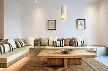Boutiquehotel Andronikos - Wohnbeispiel Juniorsuite Gartenblick (Zimmercodierung JBG)