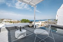 Ostraco Suites - Wohnbeispiel Suite Honeymoon Meerblick (Zimmercodierung WHM)