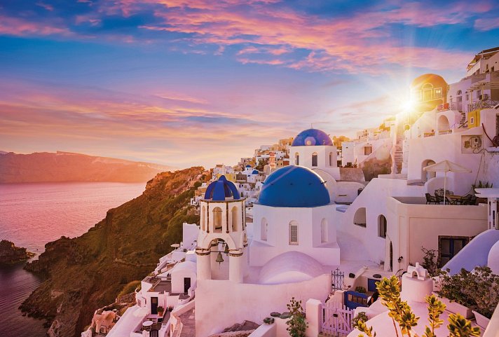 Kykladen-Inselhüpfen: Mykonos, Naxos, Santorin - Santorin