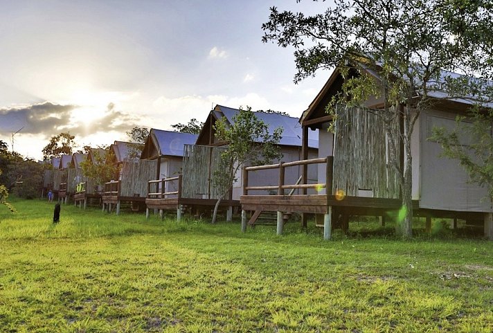 aha Nkambeni Safari Camp - Wohnbeispiel Luxury Tented Suite (Zimmercodierung DB1)
