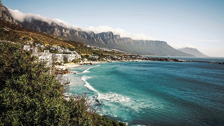 Südafrika zum Verweilen (Johannesburg-Kapstadt) - Strand nache Kapstadt