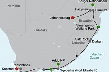 Südafrika zum Verweilen (Johannesburg-Kapstadt)