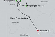 Drifters - Botswana Explorer Johannesburg - Victoria Falls
