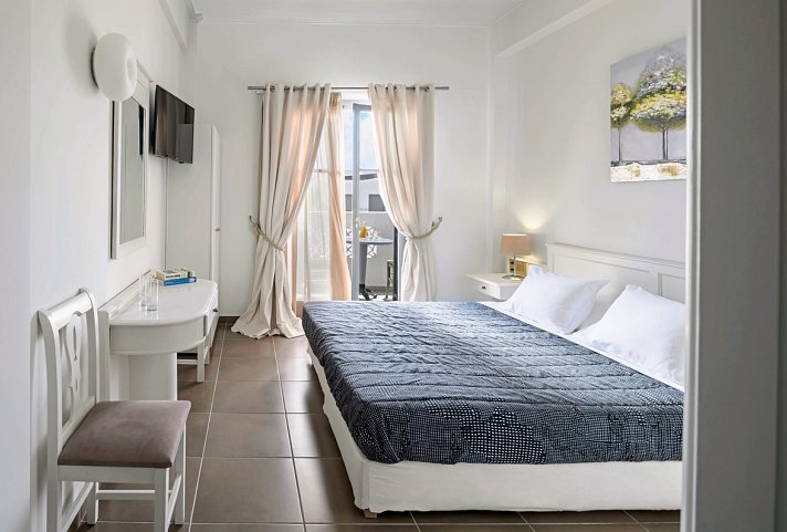 Afroditi Venus Beach Resort - Wohnbeispiel Doppelzimmer Gartenblick (Zimmercodierung DBG)
