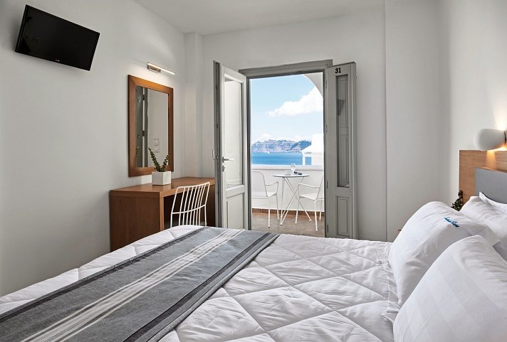 Santorini View Hotel by Highlight - Wohnbeispiel Doppelzimmer Economy (Zimmercodierung DE1)