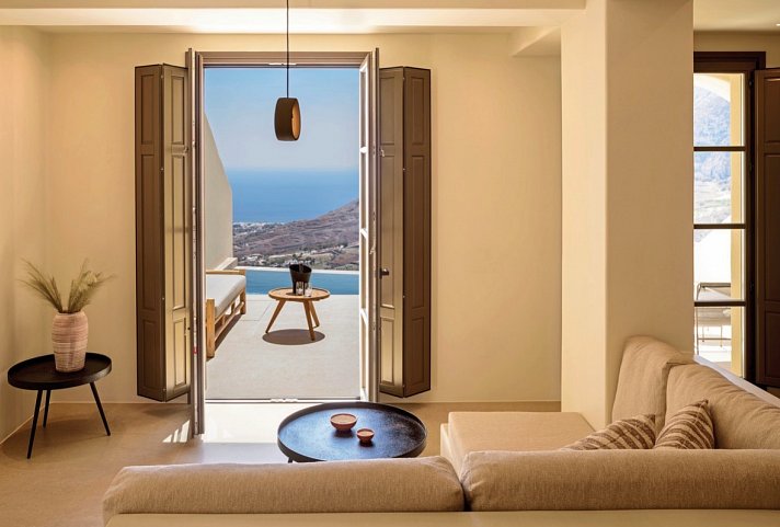 Elessa Hotel - Wohnbeispiel Suite Superior Privatpool (Zimmercodierung WSR)