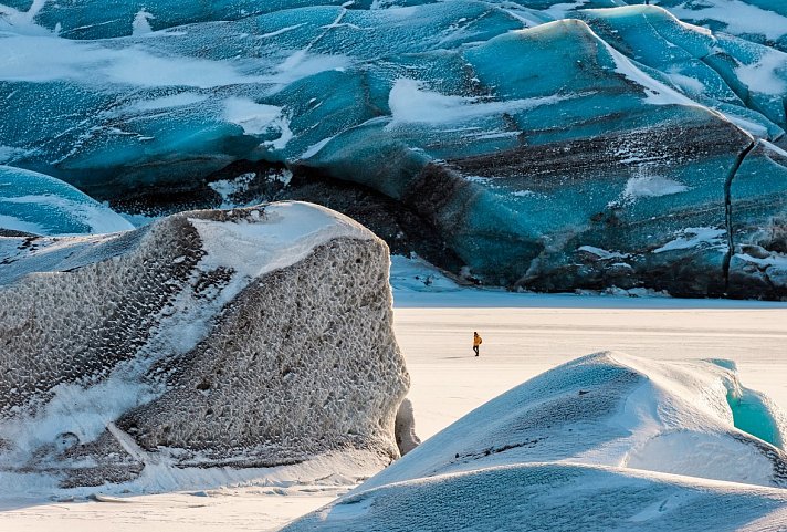 Erlebnis Island - Gletscher, Eishöhlen und Polarlichter - Solheimajökull Gletscher