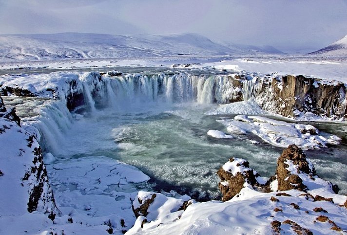 Rund um Island - Ringstraße und Snæfellsnes (Winter) - Godafoss