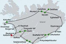 Rund um Island - Ringstraße und Snæfellsnes (Winter)