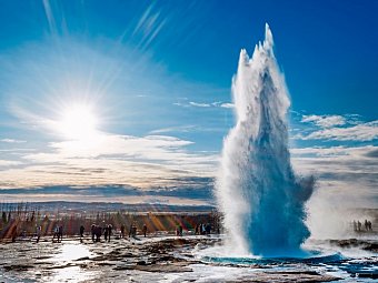 Faszinierendes Island - Geysir Strokkur