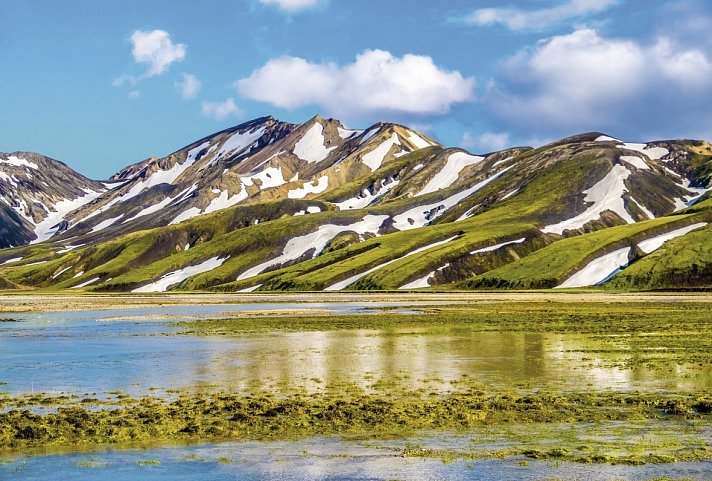 Kräftespiel der Elemente - Landmannalaugar