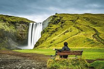 Kräftespiel der Elemente - Skogafoss