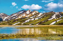 Kräftespiel der Elemente - Landmannalaugar