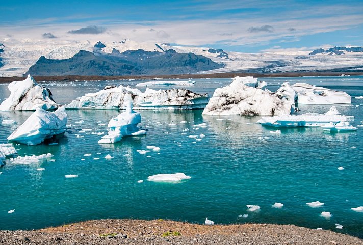 Island - Land und Leute - Gletscherlagune Jokulsarlon