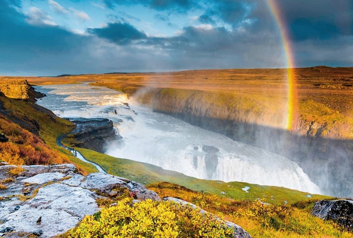 Perlen der Südküste - Gullfoss
