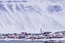 Isländische Naturelemente und Lichtspiele - Grundafjördur