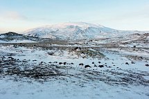 Isländische Naturelemente und Lichtspiele - Snæfellsjökull
