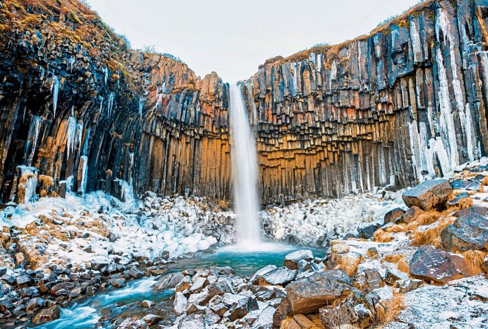 Entspannen und Genießen - Svartifoss