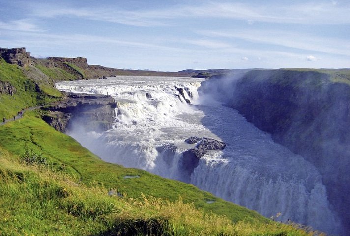 Hochland und Vulkane - Gullfoss