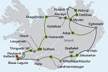 Hochland und Vulkane
